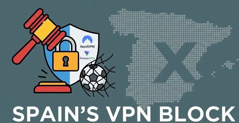 Guilty Without Trial: Spain Orders NordVPN and ProtonVPN to Police the Internet for LaLiga